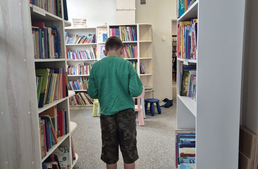 Wizyta w miejskiej bibliotece